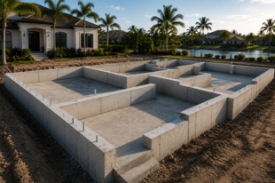 FOundation-1-.png Aerial view of commercial concrete foundation walls